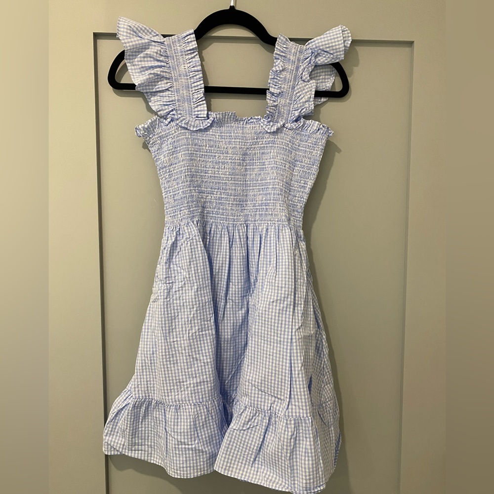 Hill House Elizabeth Nap Dress - Blue Gingham